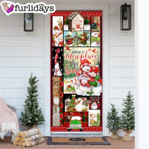 There s Snow Place Like Home Snowman Door Cover Unique Gifts Doorcover 6