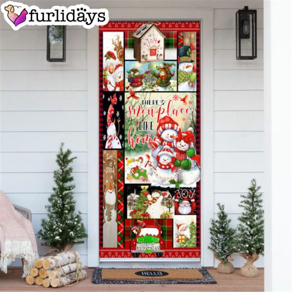 There’s Snow Place Like Home Snowman Door Cover – Unique Gifts Doorcover