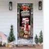 Today I Choose Joy Alpacas Farmhouse Door Cover – Front Door Christmas Cover – Christmas Outdoor Decoration