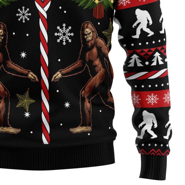 Vintage bigfoot Christmas sweater – Gift for Christmas