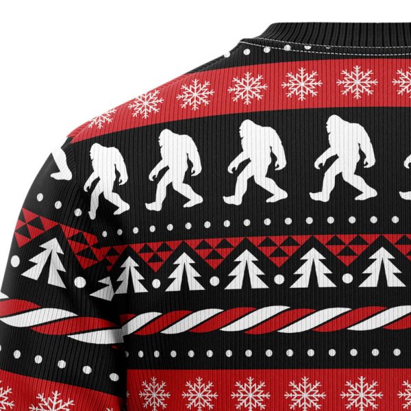 Vintage bigfoot Christmas sweater – Gift for Christmas