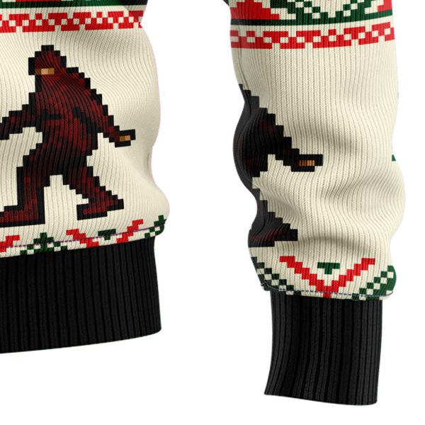 Bigfoot ugly Christmas sweater – Gift for Christmas