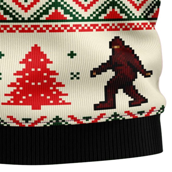 Bigfoot ugly Christmas sweater – Gift for Christmas