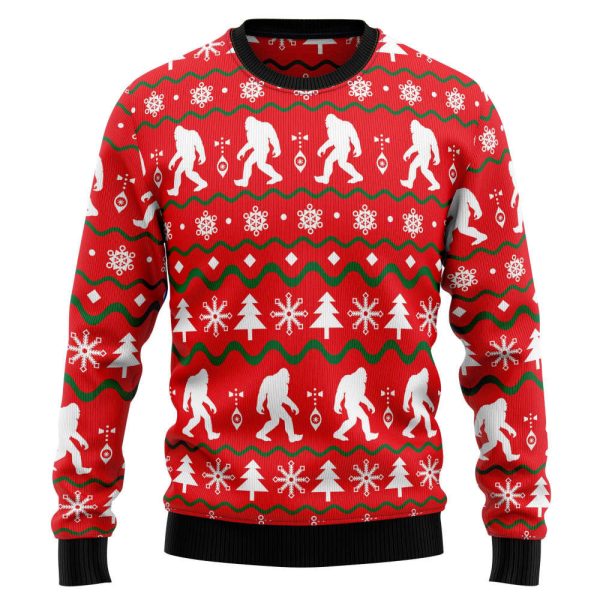 Bigfoot Christmas sweater- Gift for Christmas