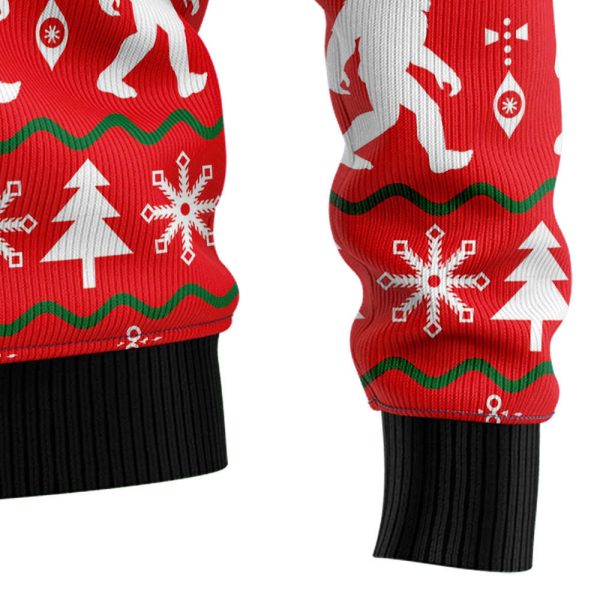 Bigfoot Christmas sweater- Gift for Christmas