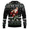 Santa Claus Fishing Ugly Christmas Sweater Gift