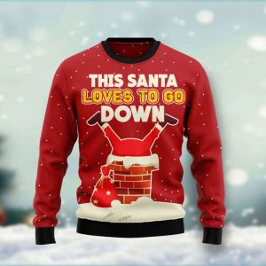 Satan Claus H Ugly Christmas Sweater…