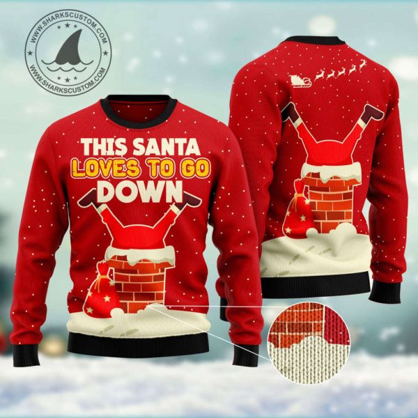 Satan Claus H Ugly Christmas Sweater Gift For Christmas