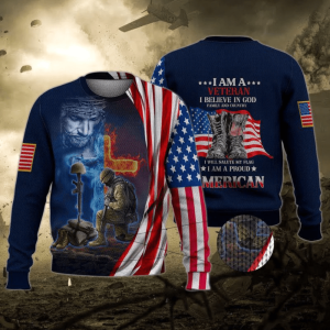 Veteran Ugly Christmas Sweater 3D Printed…