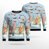 Delta Airlines Boeing 737-900ER Ugly Christmas Sweater