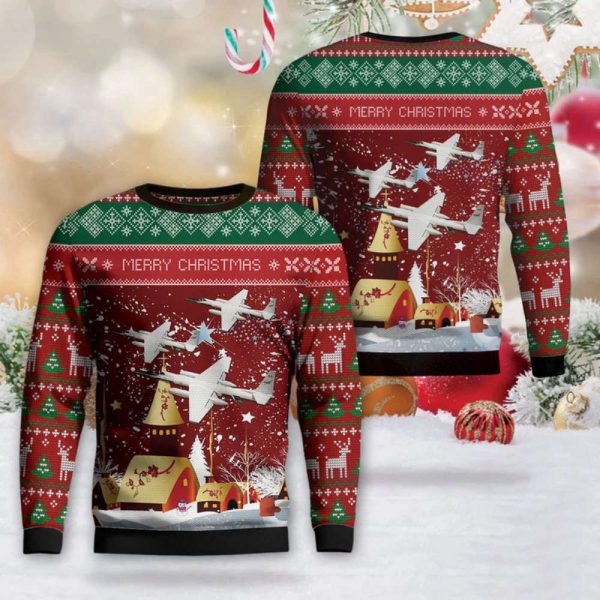 National Aeronautics and Space Administration (NASA) Lockheed ER-2S Christmas Sweater  – Gift For Christmas Day