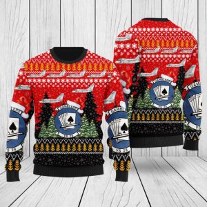 US Navy S-3 Viking Christmas Sweater…