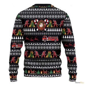 3d santa village firefighter ugly sweater best gift for christmas 1.jpeg