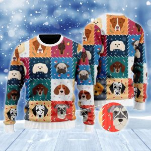Adorable Christmas Ugly Sweater for Dogs…