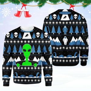 Alien Christmas Autism Dad Ugly Christmas…