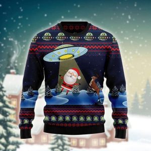 Alien Don’t Catch Santa Ugly Sweater…
