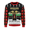 Get Festive with Alien Storm Area Ugly Christmas Sweater – All Over Print