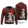 Bichon Havanese Ugly Christmas Sweater: 3D Printed Gift for Xmas Christmas Gift