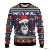 Animal Santa Skull Ugly Christmas Sweater: Festive and Trendy Holiday Apparel
