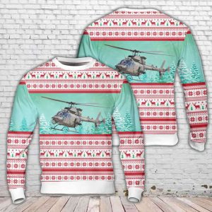 Army OH-58F Kiowa Warrior Christmas Sweater…