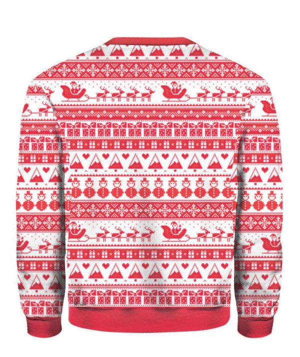 Ask Your Mom If Im Real Santa Claus Ugly Christmas Sweater For Men & Women UH1800