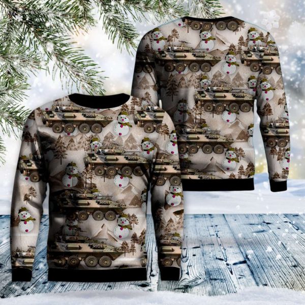 Australian Army ASLAV Christmas Sweater2 Gift For Christmas