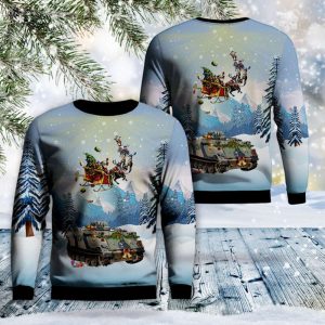 Australian Army M113 Christmas Sweater 3D…