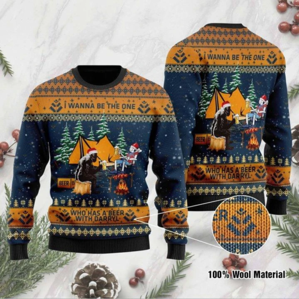 Bigfoot Camping Ugly Christmas Sweater for Men & Women – Unique  Design- Gift for Christmas