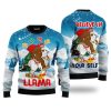 Bigfoot Riding Llama Ugly Christmas Sweater for Men & Women – Gift For Chrismas