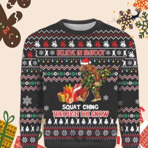 bigfoot squatchin through the snow ugly sweater vjSv8G.jpeg