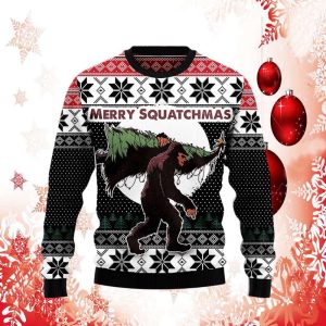 bigfoot squatchmas ugly sweater cozy knit wool sweater for festive gift for christmas.jpeg