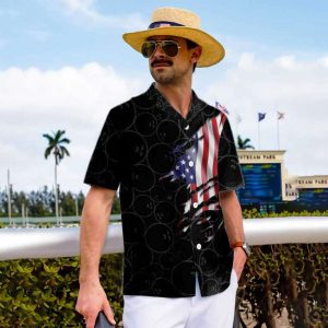 black bowling american flag hawaiian shirt bowling balls shirt best gift for bowling players friends family husband boyfriend 3.jpeg