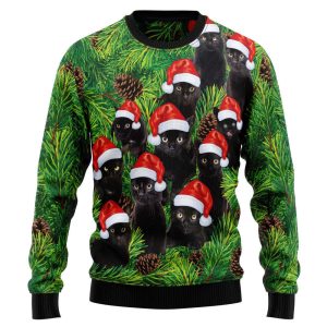 Black Cat Christmas Tree TG5116 Ugly…