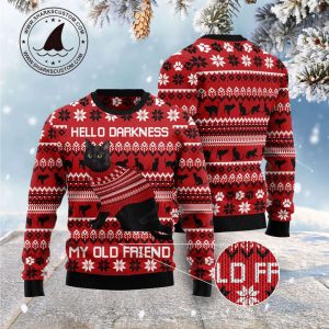 black cat hello darkness my old friend ugly christmas sweater 2.jpeg