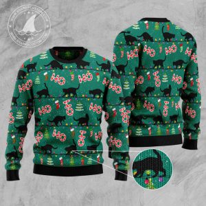 black cat ho ho ho ugly christmas sweater 2.jpeg