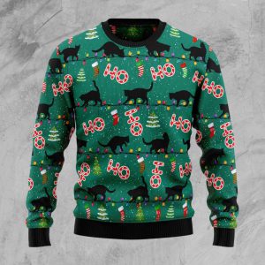 black cat ho ho ho ugly christmas sweater.jpeg