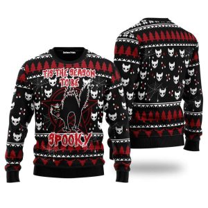 black cat spooky halloween ugly christmas sweater for men women uh1524.jpeg