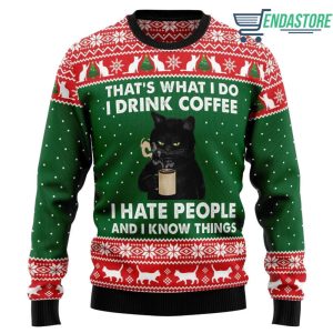 black cat thats what i do i drink coffee christmas sweater.jpeg