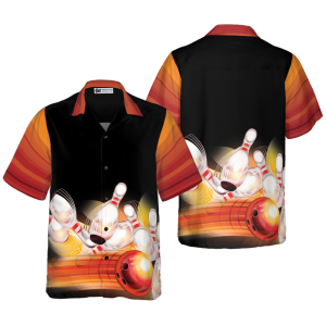 Bowling Ball And Pin Hawaiian Shirt,…