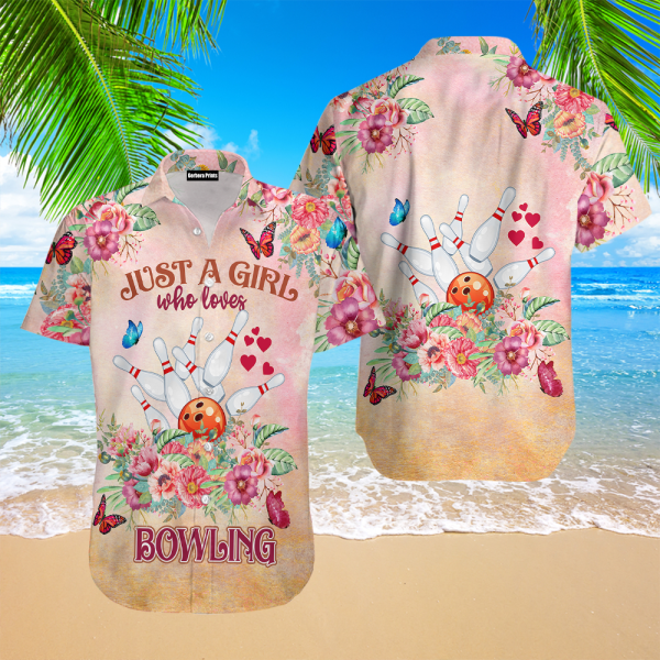 Bowling Flower Aloha Hawaiian Shirts For Men & For Women WH1126