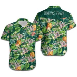 Bowling Green Tropical Custom Name Hawaiian…