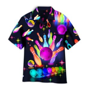 Bowling Hawaiian Shirt For Unisex Gift