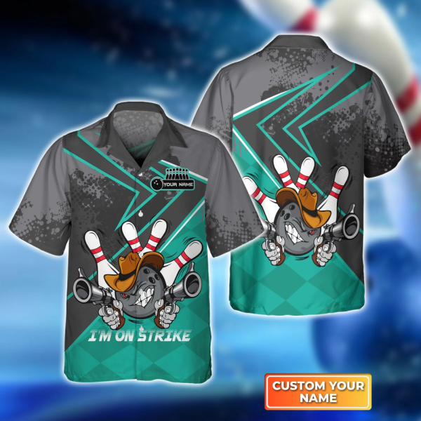 Strike in Style with Bowling Hawaiian Shirt – Perfect for Men Women and Bowling Teams!