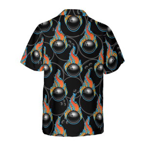 bowling in fire seamless pattern hawaiian shirt best gift for bowling players friend family 1.png