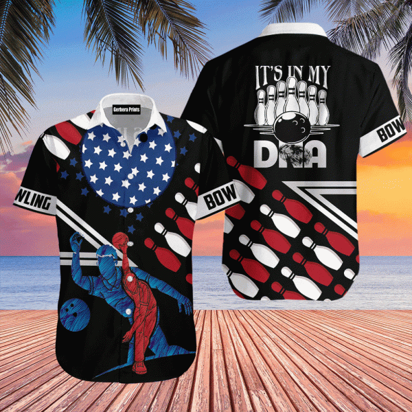 Bowling In My DNA Aloha Hawaiian Shirts For Men Women WT2015