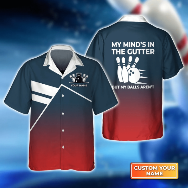 Strike with Style: Hawaiian Bowling Shirt for Men Women & Teams