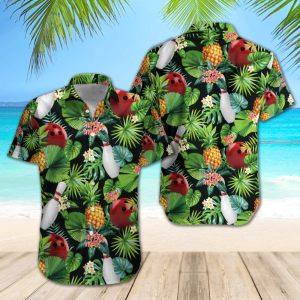 Summer Cool Hawaiian Shirt: Tropical Pineapple…