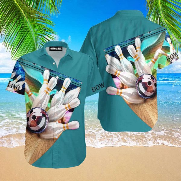 Bowling Sport Hawaiian Shirt For Men & Women HW6687