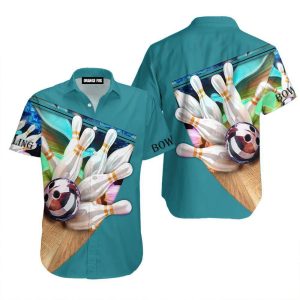 Bowling Sport Hawaiian Shirt For Men…