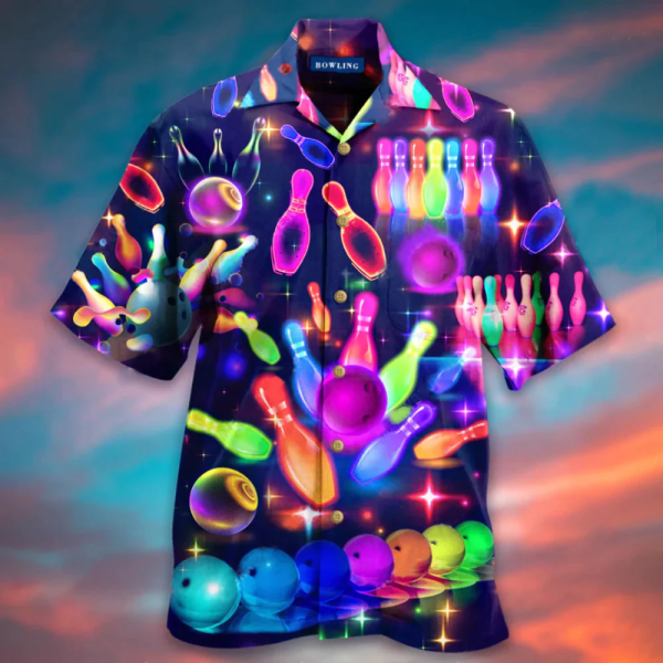 Stylish Hawaiian Bowling Button Up Shirt for Men & Women – This Is How I Roll!